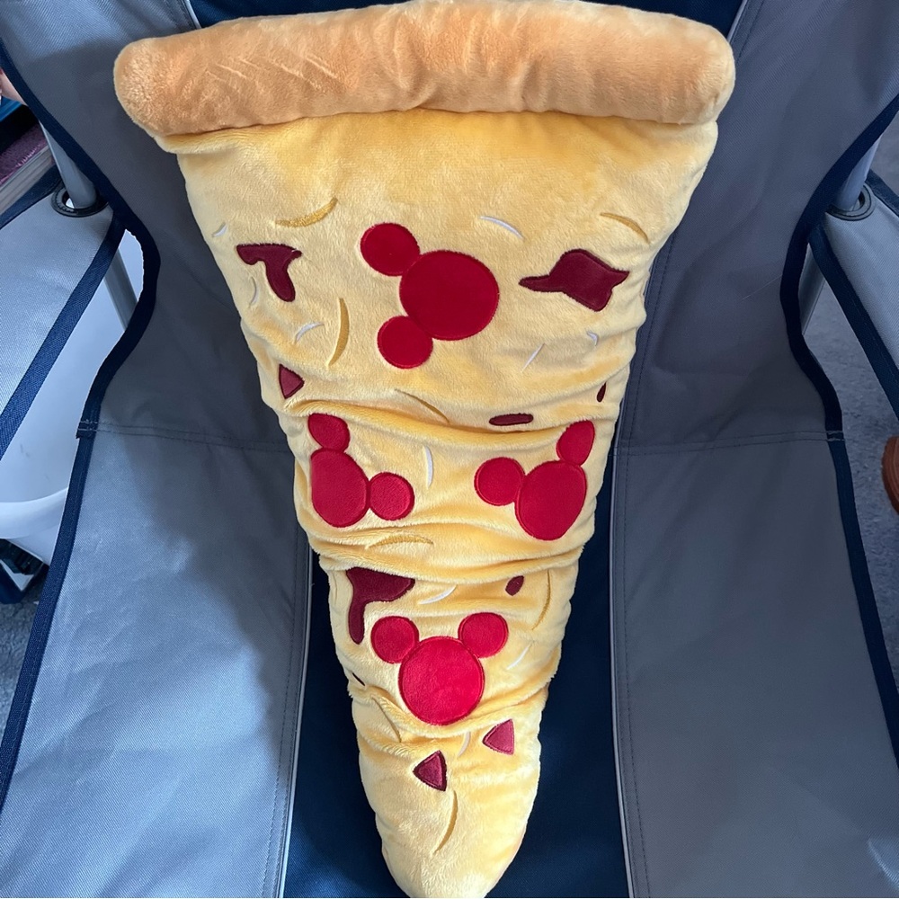Disney parks pizza pillow 24”